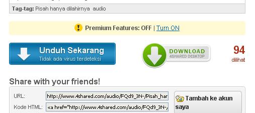 Cara Download Di 4share Terbaru. Cara Download di 4Shared