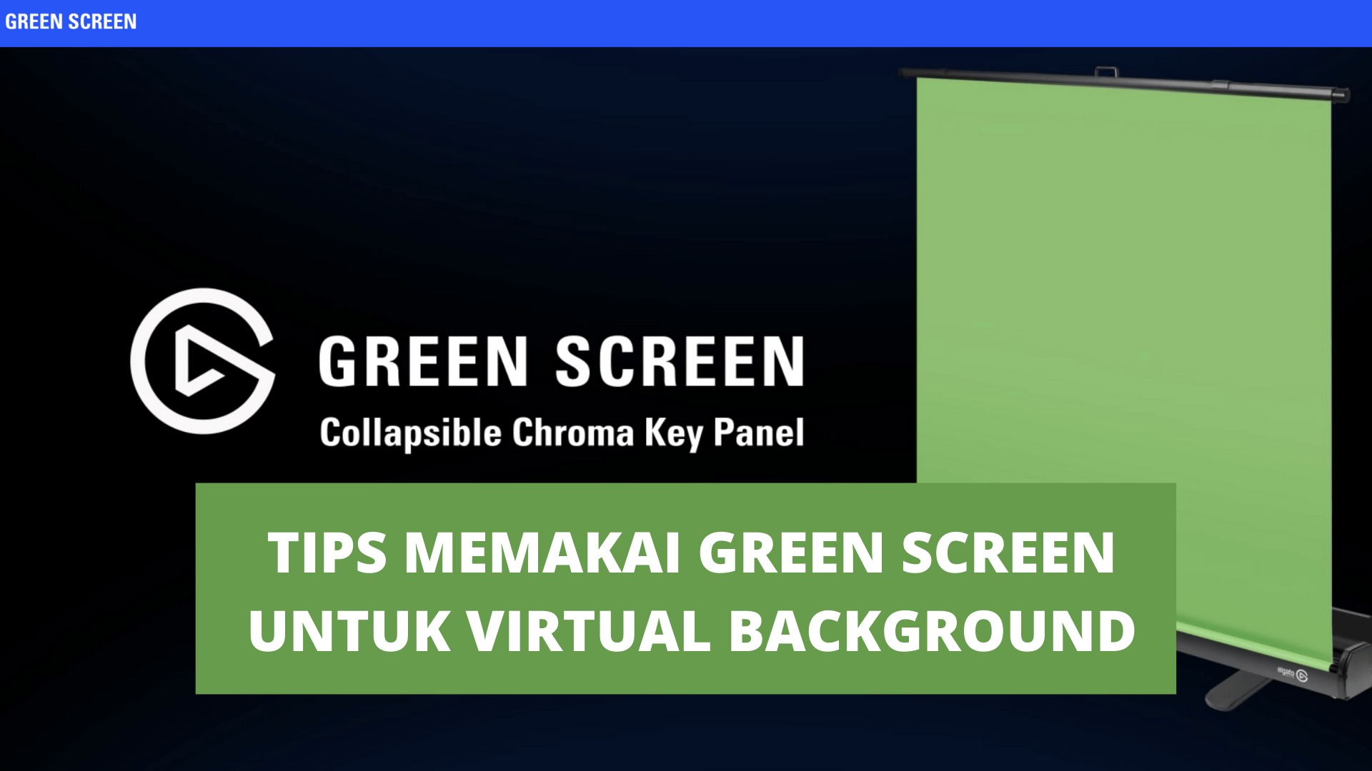 Green Screen Background For Zoom. Tips Menggunakan Green Screen Untuk Virtual Background