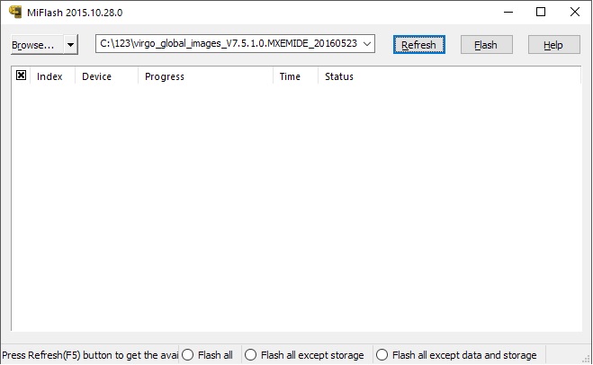 Install Twrp Via Fastboot. Flashing Xiaomi Device via MiFlash (Fastboot Mode)