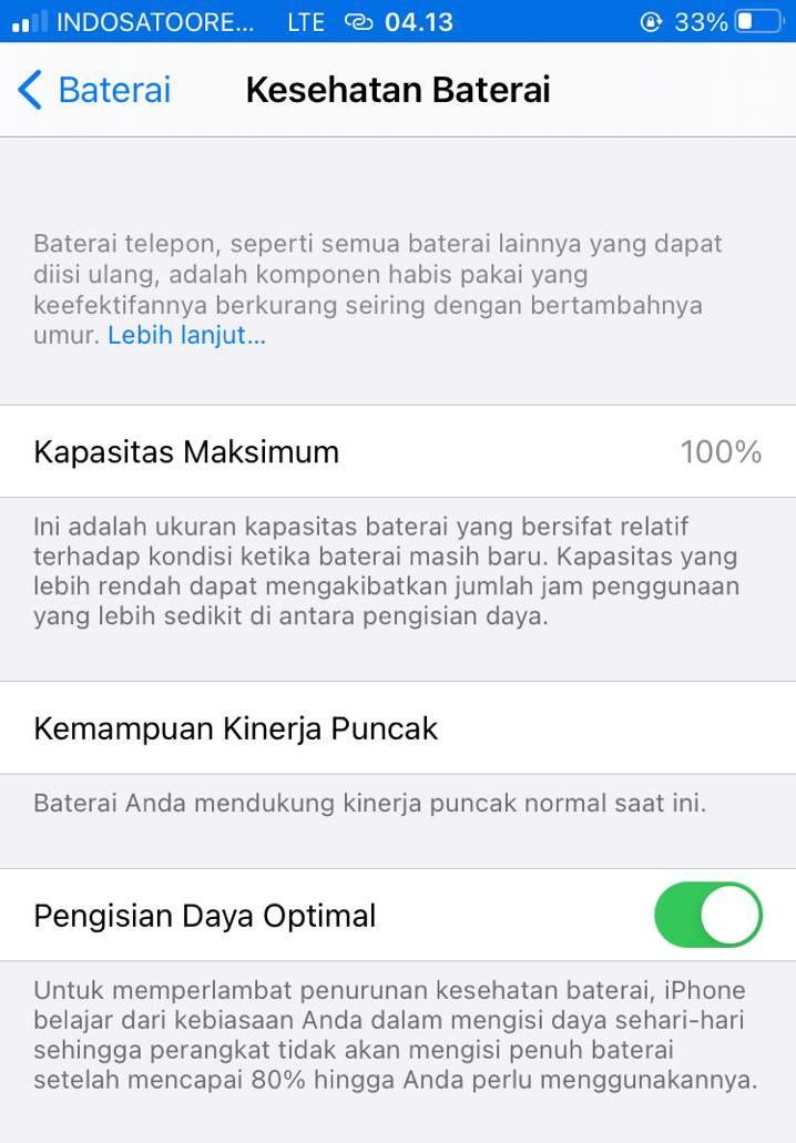 Cara Agar Baterai Health Iphone Awet. Tips agar Battery Health Iphone Awet