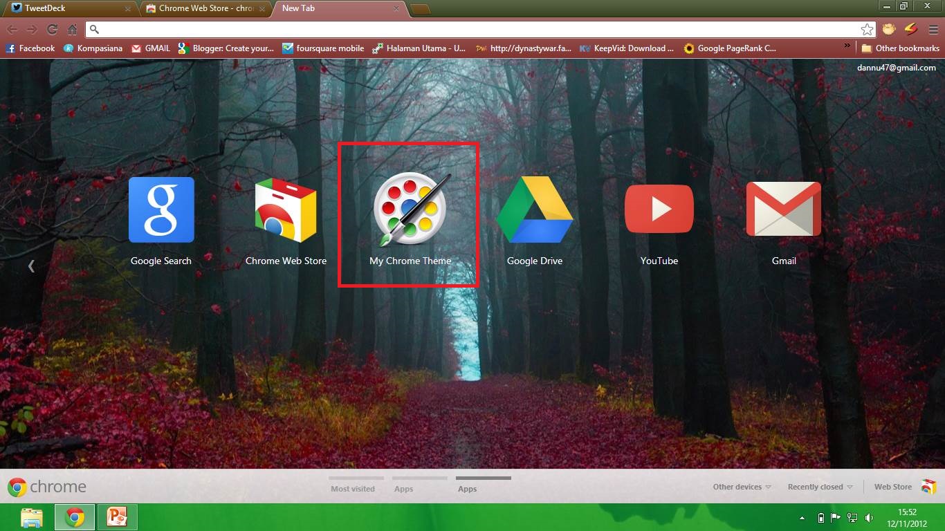 Membuat Tema Chrome Sendiri. Buat Tema Sendiri di Browser Google Chrome