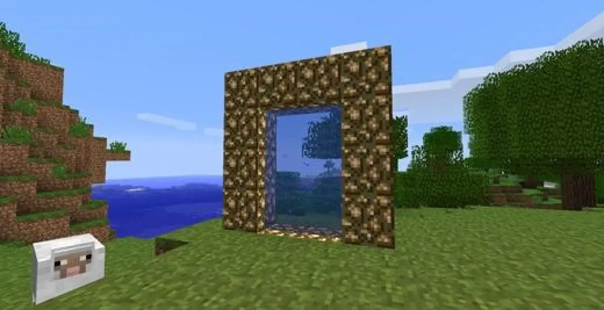 Cara Membuat Portal Kota Di Minecraft. Cara Membuat Portal Surga di Minecraft untuk Pemula