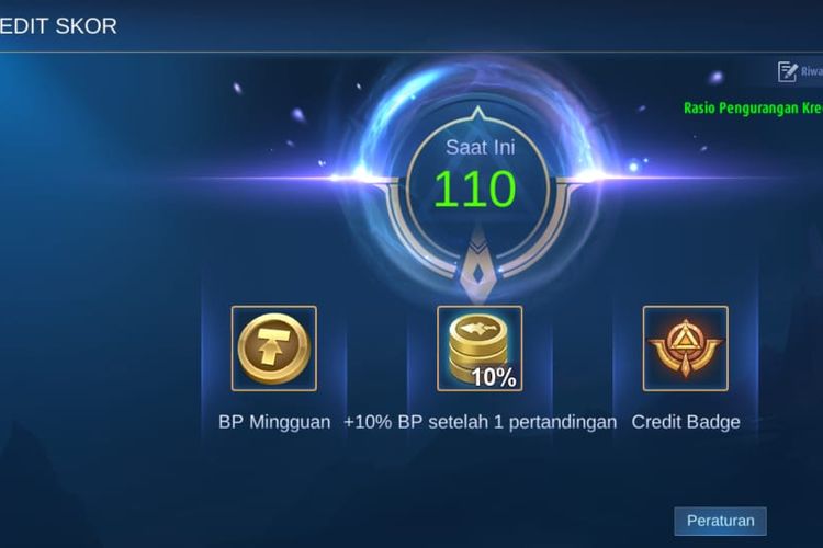 Cara Mendapatkan Skor Kredit Di Mobile Legend Dengan Cepat. Cara Cepat Tambah Kredit Skor Mobile Legend, Mudah dan Tak Sampai Semenit