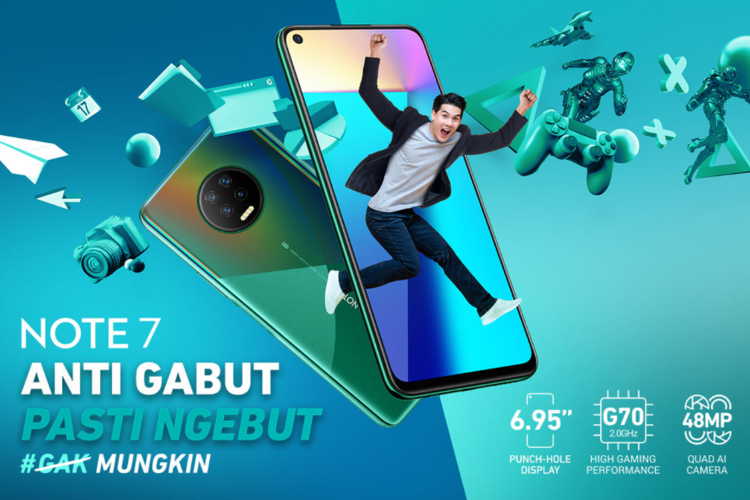 Harga Hp Infinix Note 7 Pro. Harga HP Infinix Mulai Rp 1 Jutaan, Ada Infinix Note 7, Hot S, Hot S