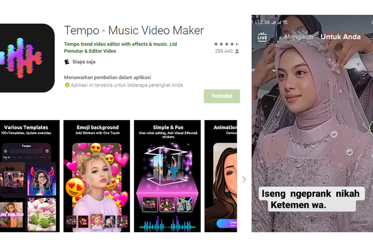 Cara Mengedit Video Yang Lagi Viral Di Tiktok. Cara Edit Video Rias Pengantin yang Viral di TikTok pakai Aplikasi Tempo dan Link Download App Terbaru