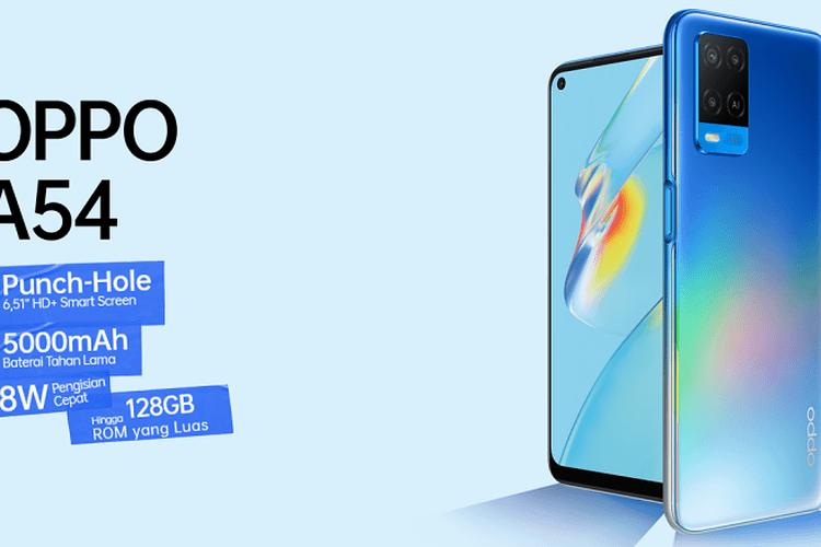 Oppo A54 Spek Dan Harga. ﻿Harga Terbaru OPPO A54 RAM 6GB ROM 128GB per Juni 2022 di Indonesia