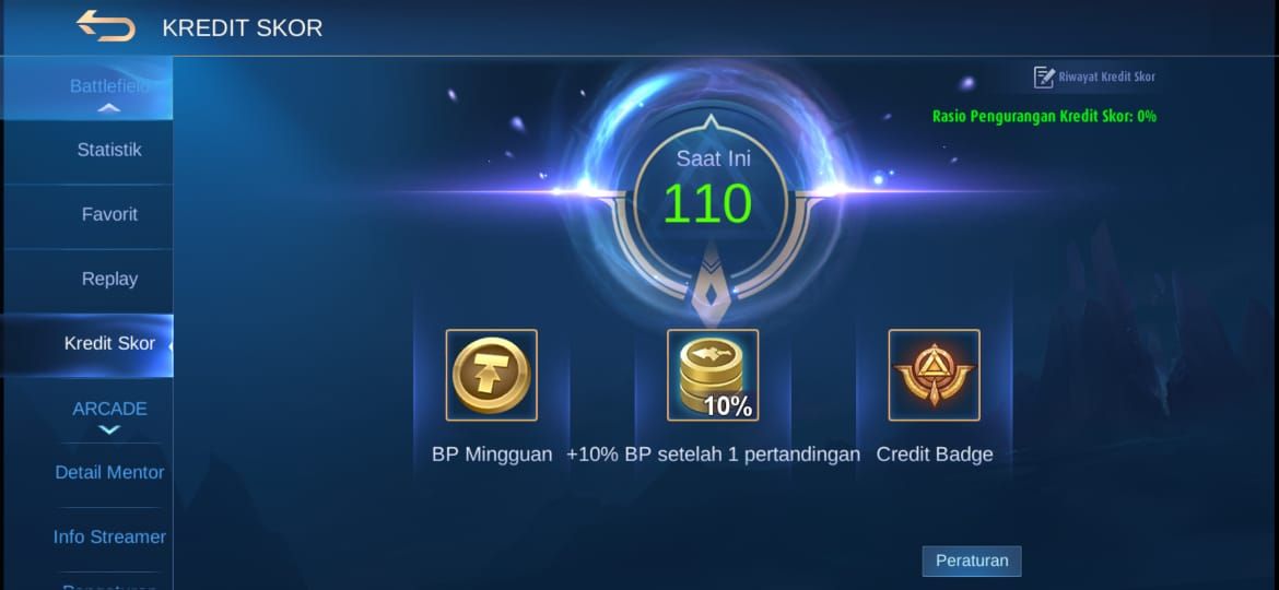 Cara Menaikan Rank Mobile Legend. Cara Cepat Tambah Kredit Skor Mobile Legend, Mudah dan Tak Sampai Semenit