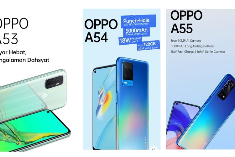 Oppo A54 Spek Dan Harga. Update Harga dan Spesifikasi Oppo A53, A54, dan A55, HP Oppo Harga 2-3 Jutaan Terbaik Mei 2022