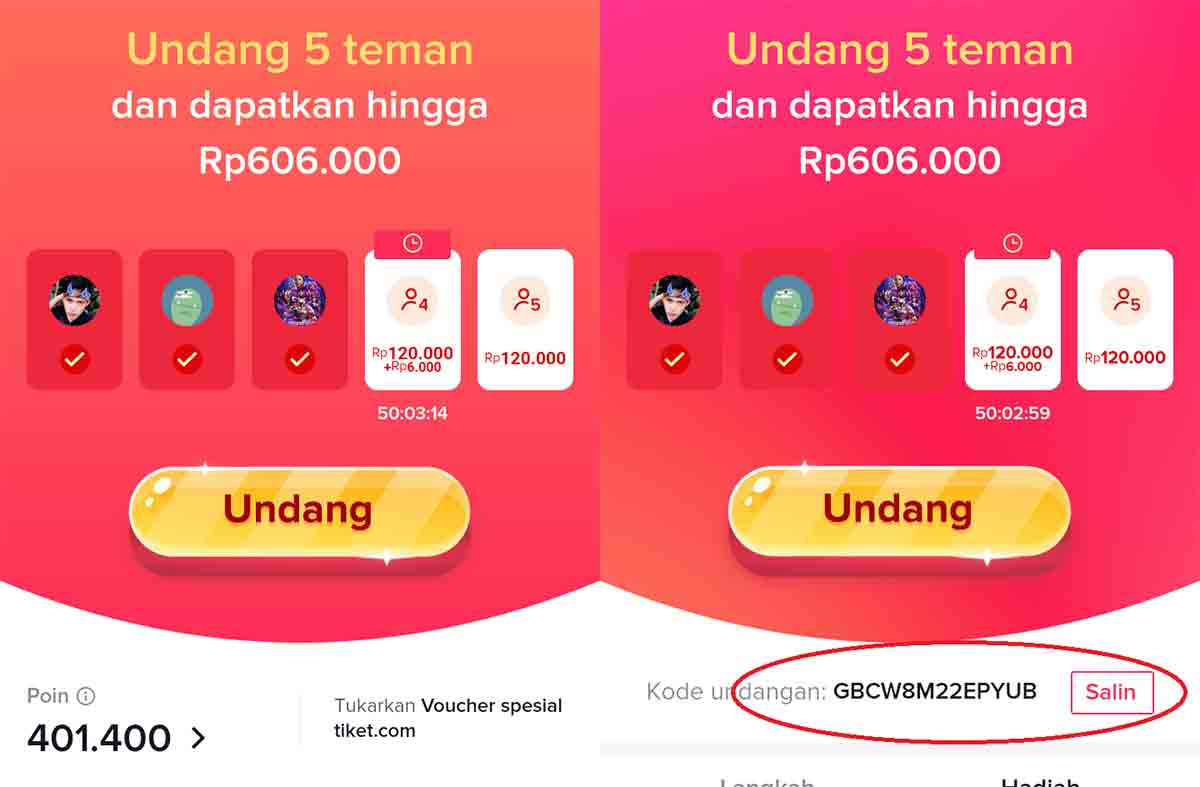 Cara Melihat Kode Undangan Tiktok. Kode Undangan Tiktok Biasa & Cara Memasukkan Kode Referral Tiktok