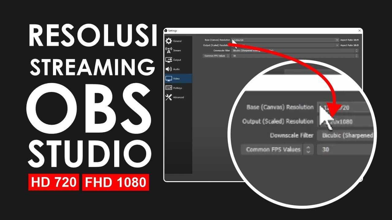 Cara Mirroring Hp Ke Obs. Cara Mengatur Resolusi Live Streaming OBS Studio