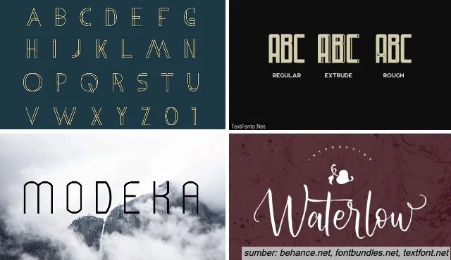 Nama Nama Font Aesthetic. 20 Rekomendasi Nama Font Aesthetic yang Keren dan Terbaik untuk Desain