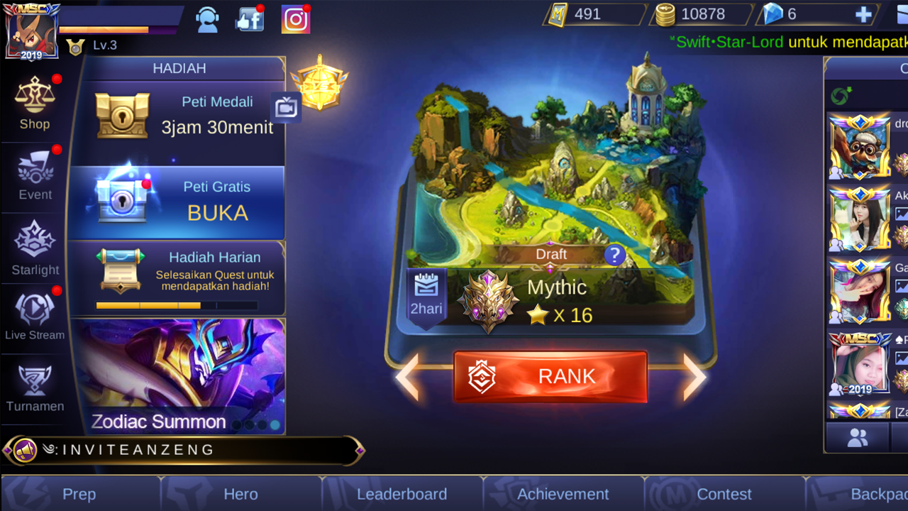 Cara Login Mobile Legend Tanpa Tutorial. Cara Login Mobile Legends Tanpa Level 8