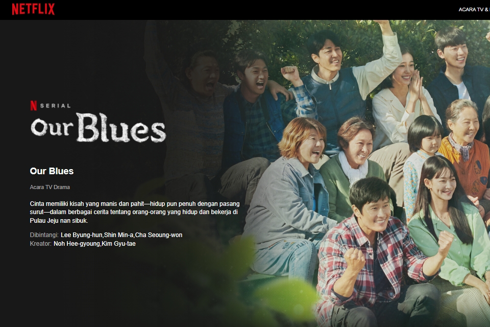 Link Drama Korea Di Telegram. Link Nonton Our Blues Kdrama 2022 Bukan dramacool Telegram, Sinopsis dan Nama Pemain