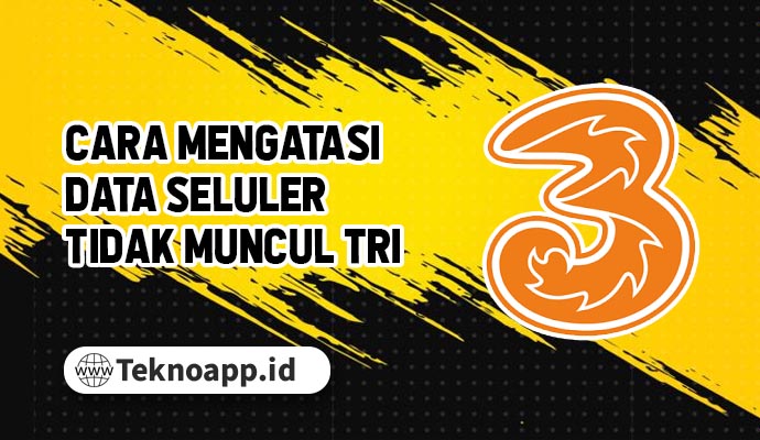 Cara Mengatasi Data Seluler Tidak Muncul Tri. Cara Mengatasi Data Seluler Tidak Muncul Tri (3)