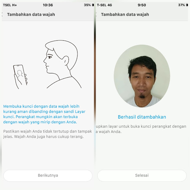 Unlock Redmi Note 4x. Mengaktifkan Fitur Face ID Unlock pada Xiaomi Redmi Note 4