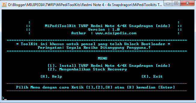 Cara Pasang Twrp Redmi Note 4x Tanpa Ubl. Cara Root dan Pasang TWRP Recovery Redmi Note 4 / 4x Snapdragon