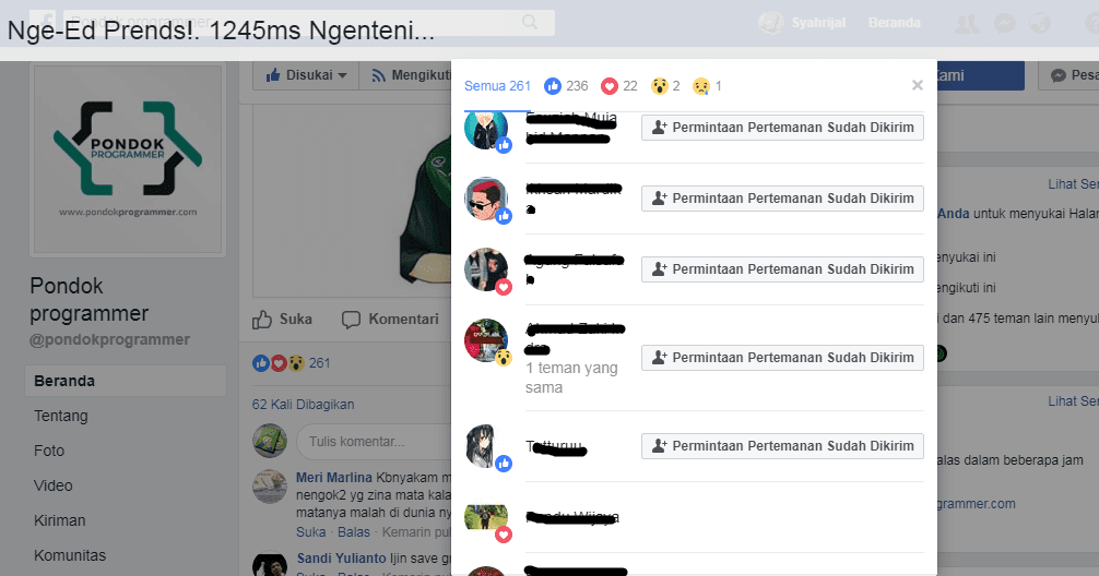 Cara Menambah Teman Fb Otomatis. Script Menambah Teman Facebook Secara Otomatis