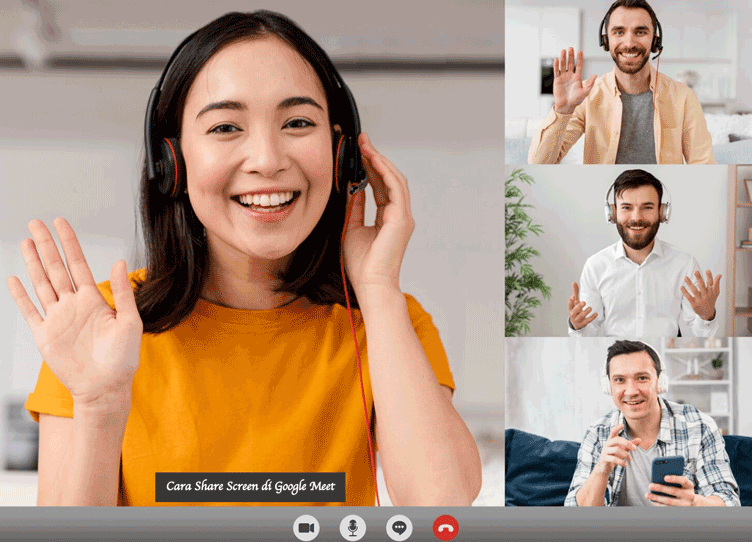 Cara Share Screen Google Meet. Cara Share Screen di Google Meet Lewat Laptop dan HP