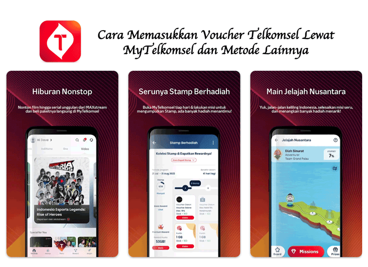 Kode Voucher Telkomsel Gratis 2020. Cara Memasukkan Voucher Telkomsel Lewat MyTelkomsel dan Metode Lainnya