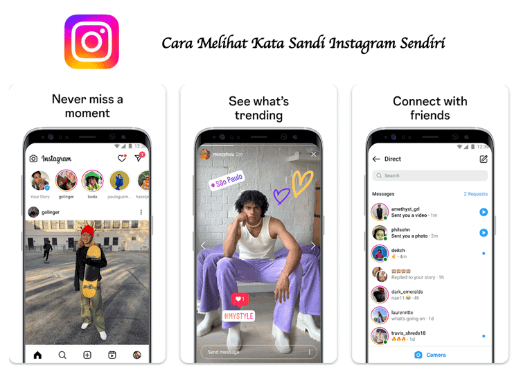 Cara Melihat Kata Sandi Instagram Sendiri. Inilah Cara Melihat Kata Sandi Instagram Sendiri di Iphone, Android, Laptop