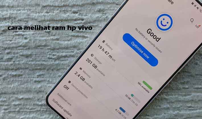 Cara Melihat Ram Hp Vivo. Cara Melihat RAM Hp Vivo Pakai 4 Metode Paling Praktis