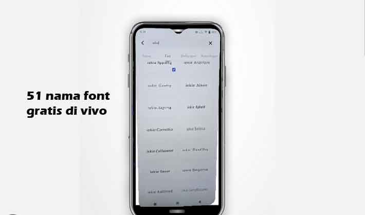 Nama Font Gratis Di Vivo. Nama Font Gratis Di Vivo Ini 51 Rekomendasinya