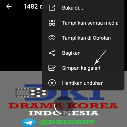 Cara Menyimpan Video Dari Telegram Ke Galeri. Download File Gambar dan Video Di Telegram