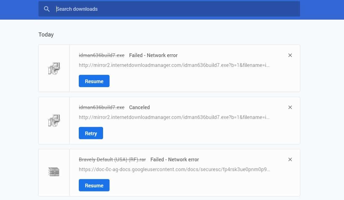 Cara Mengatasi Download Gagal Di Google Chrome Pc. 3 Cara Melanjutkan Download yang Gagal di Google Chrome