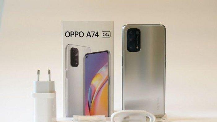 Oppo A74 Harga Dan Spesifikasi 2021. Harga HP Oppo A74 5G 2021, Spesifikasi RAM 6GB dan Baterai 5.000 mAh, Ponsel 5G Termurah