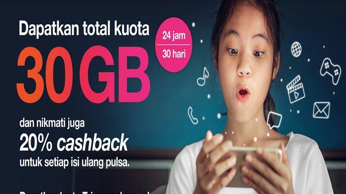 Cara Mendapatkan Kuota 30gb Tri. Cara Mendapatkan Kuota 30GB Tri 24 Jam Selama 30 Hari Cuma Rp 1 bagi Pelajar, Mahasiswa, Guru, Dosen