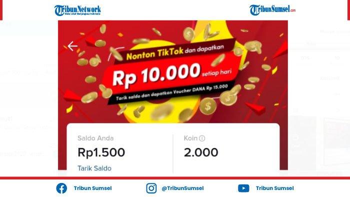 Cara Mendapatkan Uang Dari Tiktok Dengan Menonton Video. Cara Dapat Uang dari Tik Tok, Cuma Nonton Bisa Dapat Uang Rp 10 Ribu Setiap Hari