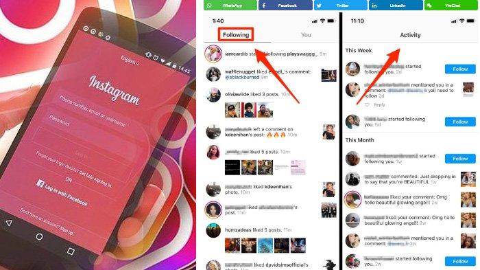 Tidak Bisa Melihat Following Di Instagram Sendiri. Alasan Instagram Hapus Fitur Following, Pengguna Gak Bisa 