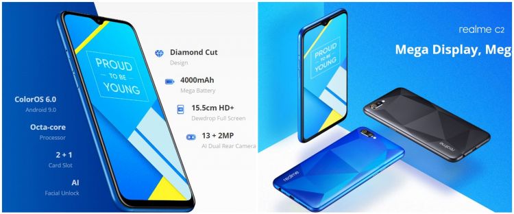 Baterai Realme C2 Berapa Mah. Harga Realme C2, serta spesifikasi, kelebihan, dan kekurangan