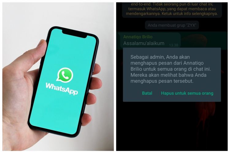 Cara Menghapus Chat Di Grup Whatsapp. Cara mudah hapus chat anggota grup WhatsApp, bisa dilakukan admin dan anggota biasa