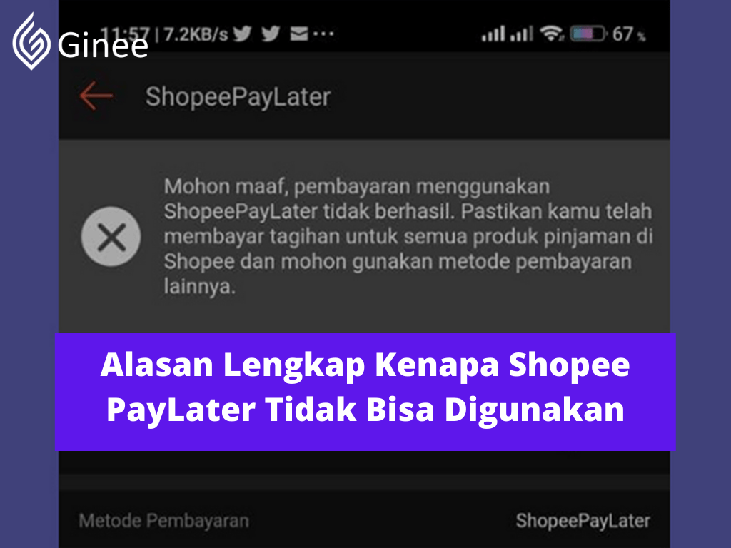 Kenapa Shopee Paylater Tidak Muncul Di Metode Pembayaran. Alasan Lengkap Kenapa Shopee PayLater Tidak Bisa Digunakan