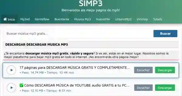 Download Lagu Sekali Klik. Simp3: Unduh Lagu Spanyol Hanya Sekali Klik