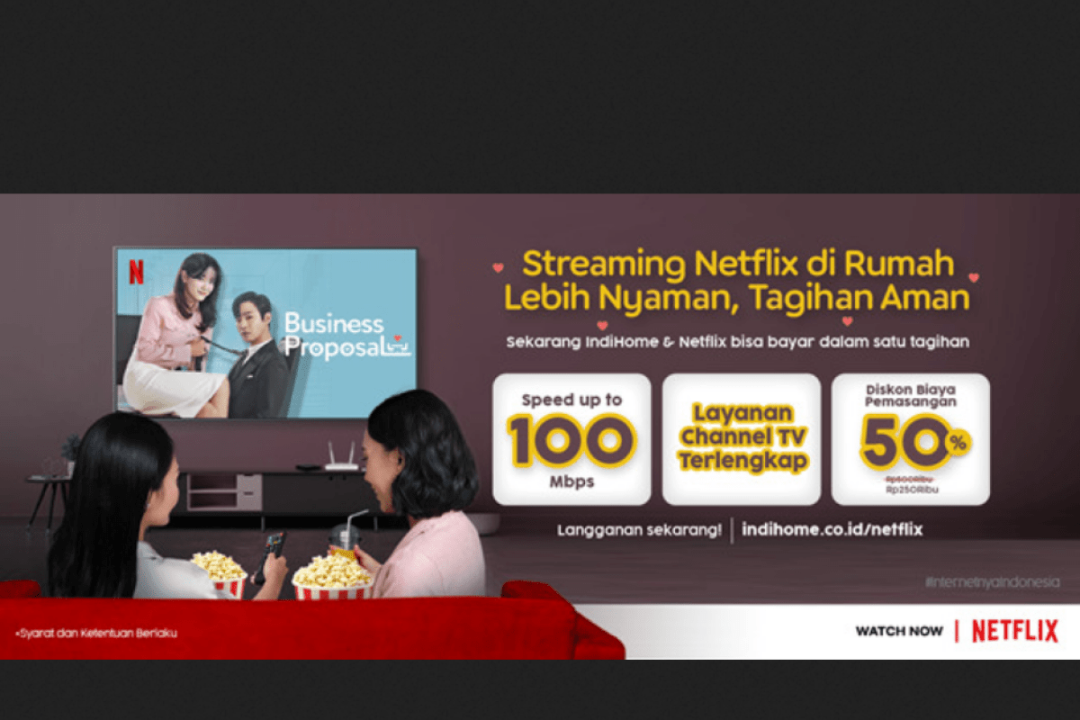 Cara Mengaktifkan Netflix Di Indihome. Nonton Netflix lebih mudah dan seru melalui IndiHome