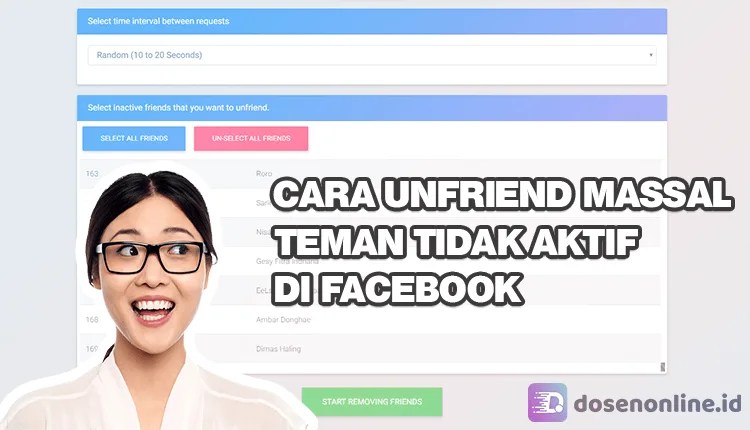 Cara Menghapus Pertemanan Di Facebook Secara Massal. Cara Menghapus Teman Facebook yang Tidak Aktif Secara Massal