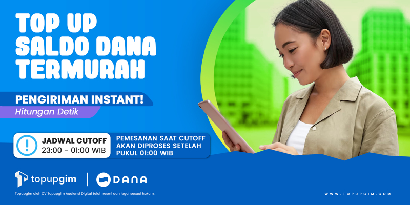 Top Up Saldo Dana. Top Up Dana Murah