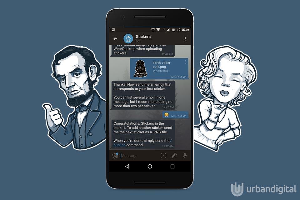 Cara Menambahkan Stiker Di Telegram. Panduan Cara Membuat Stiker Telegram