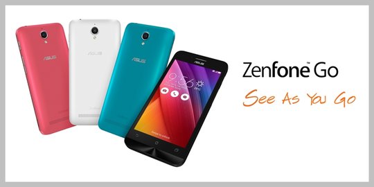 Hp Asus Zenfone Go. Asus Zenfone Go, smartphone 5 inci terjangkau dengan RAM 2GB