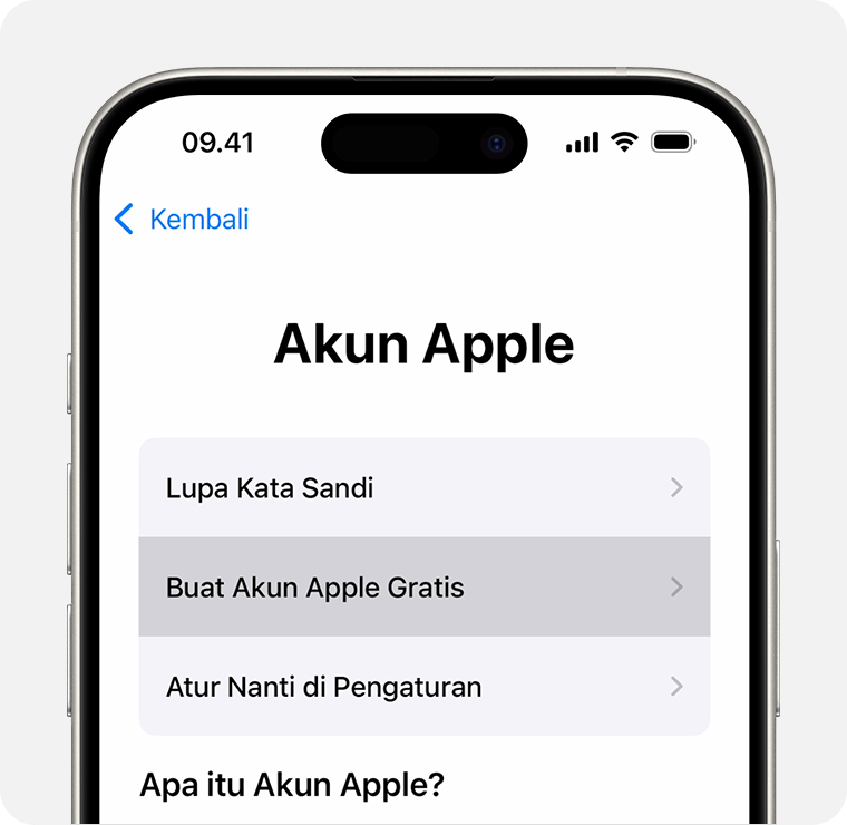 Cara Membuat Email Lewat Hp Android. Cara membuat Akun Apple baru