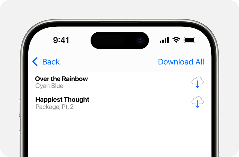 Aplikasi Untuk Mengunduh Lagu. Mengunduh ulang musik dari iTunes Store di iPhone atau iPad