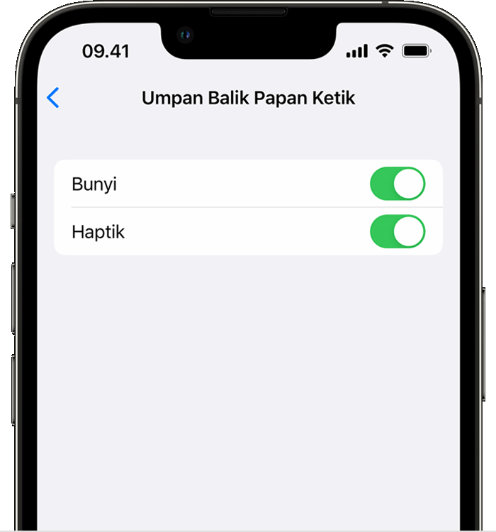 Papan Ketik Keyboard Hp. Mengubah bunyi atau haptik papan ketik iPhone