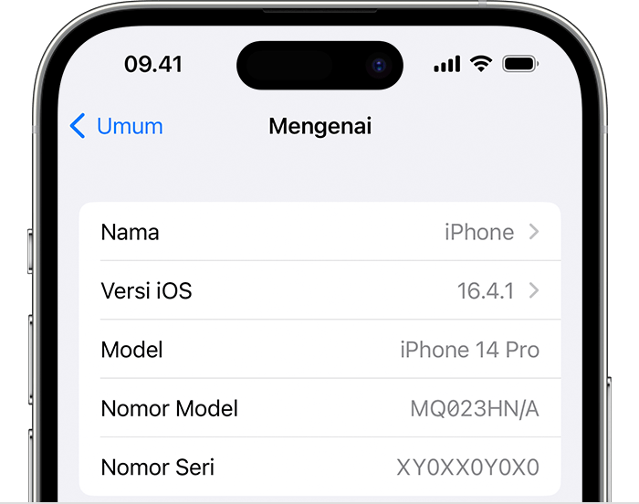 Cara Cek Imei Iphone Asli Atau Palsu. Menemukan nomor seri atau IMEI di iPhone, iPad, atau iPod touch