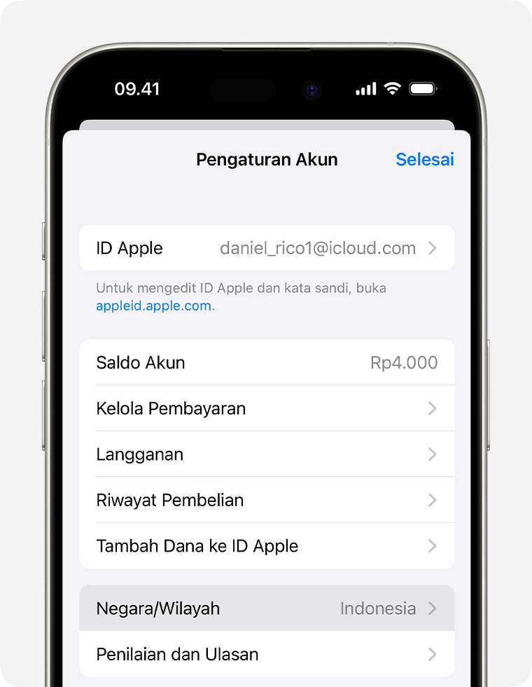 Cara Merubah Ip Address Ke Negara Lain Di Android. Mengubah negara atau wilayah ID Apple