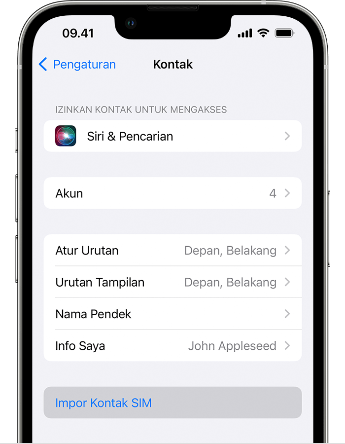 Cara Memindahkan Kontak Dari Hp Ke Kartu Sim. Mengimpor kontak dari kartu SIM ke iPhone