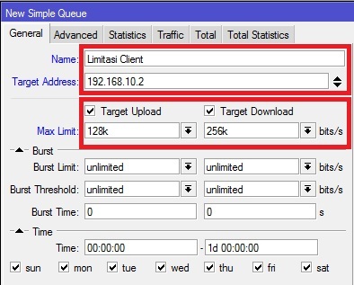 Cara Menambah Bandwith Wifi Yang Dibatasi. Citraweb.com : Manajemen Bandwidth Menggunakan Simple Queue