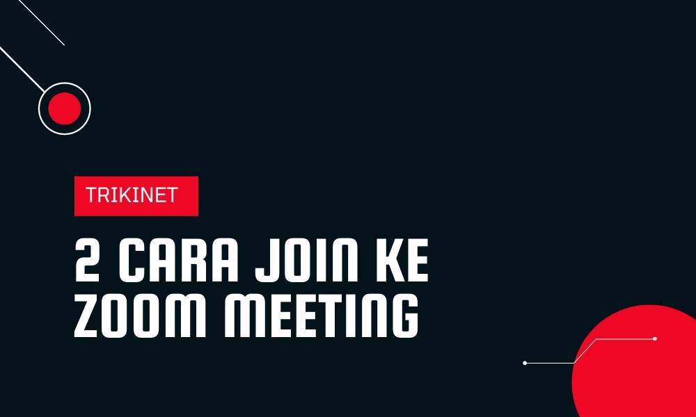 Cara Join Zoom Di Laptop. 2 Cara Join ke Zoom Meeting