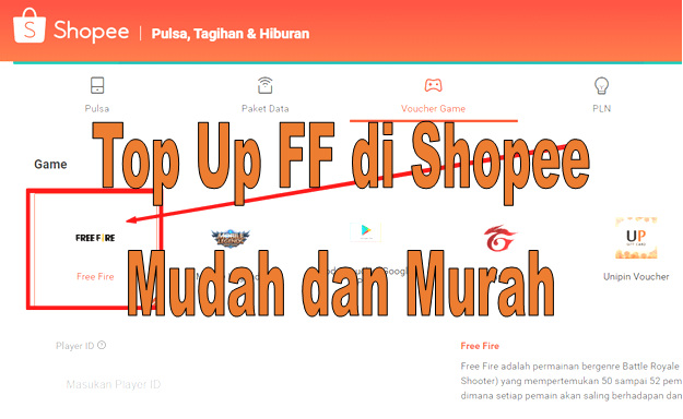 Cara Beli Diamond Ff Di Shopee. Cara Top Up Free Fire di Shopee Terbaru 2022